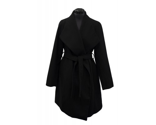 Пальто черное NEW LOOK